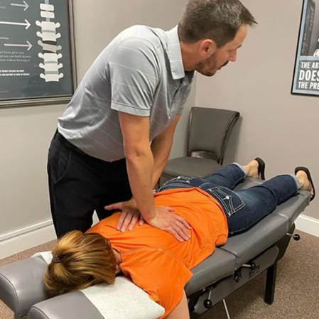 Chiropractor Macon GA Dusty Large Back Pain
